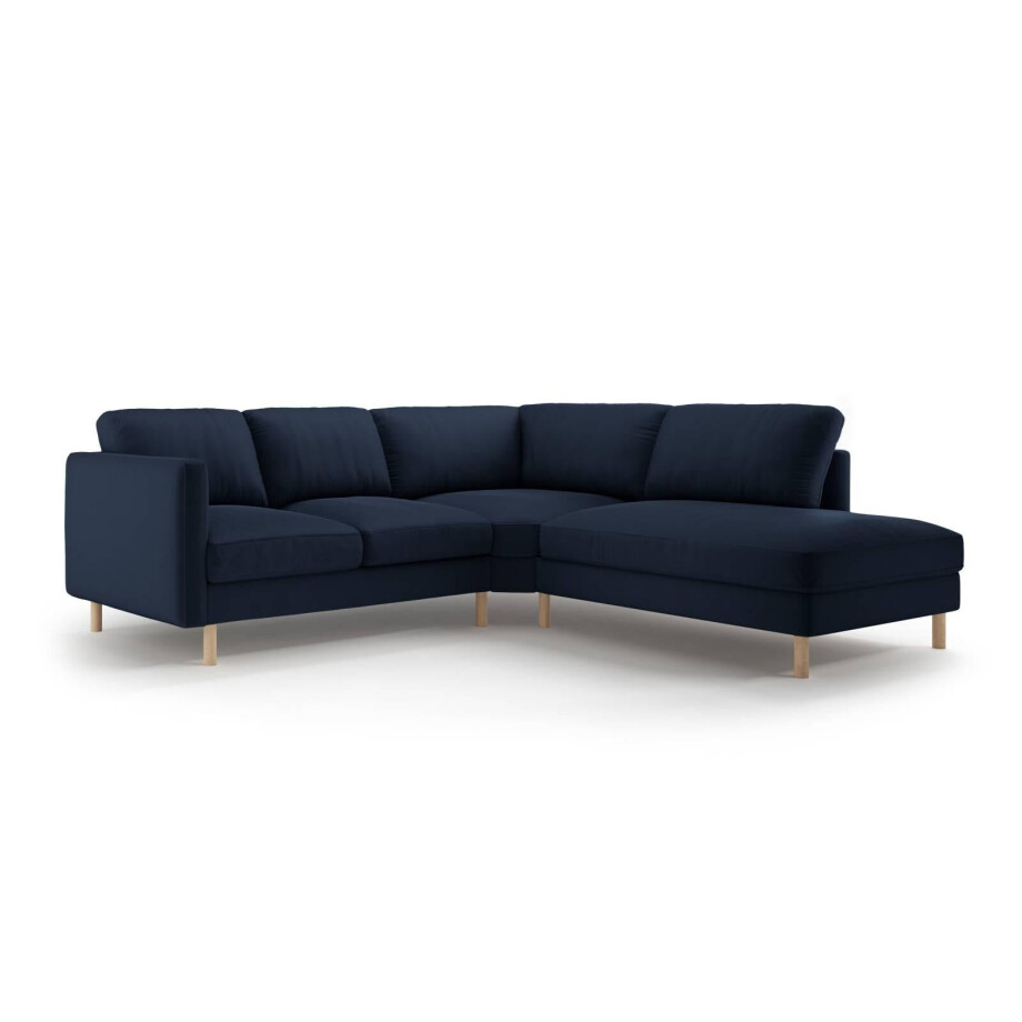 Hoekbank Eden rechts velvet | Micadoni afbeelding 1