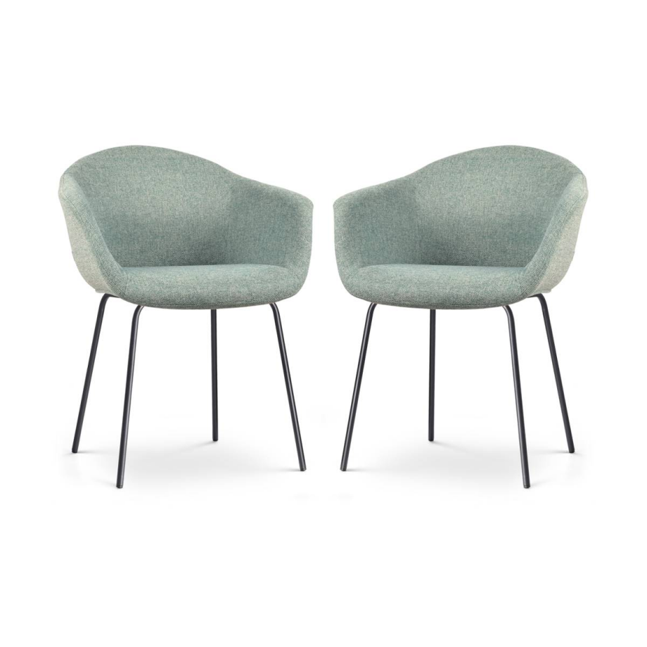 Set van 2 eetkamerstoelen Nora-Otis | Nolon afbeelding 1