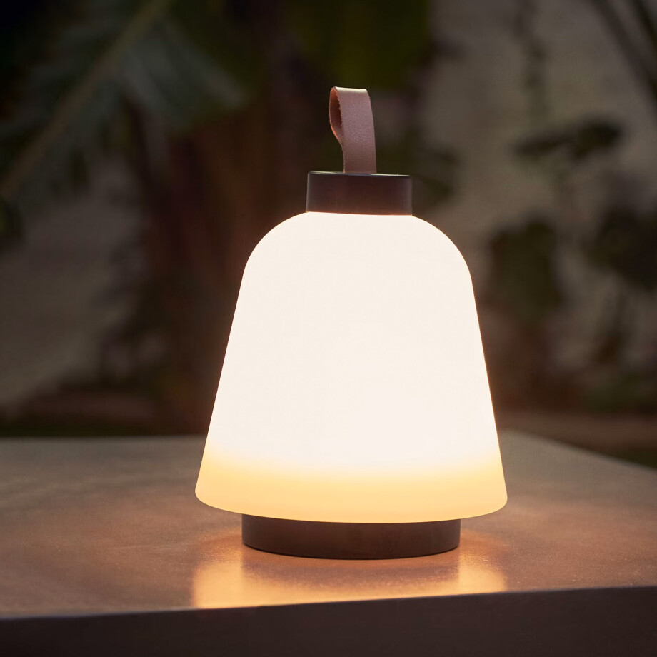 Kave Home Tafellamp 'Udiya' Oplaadbaar, kleur Zwart afbeelding 1