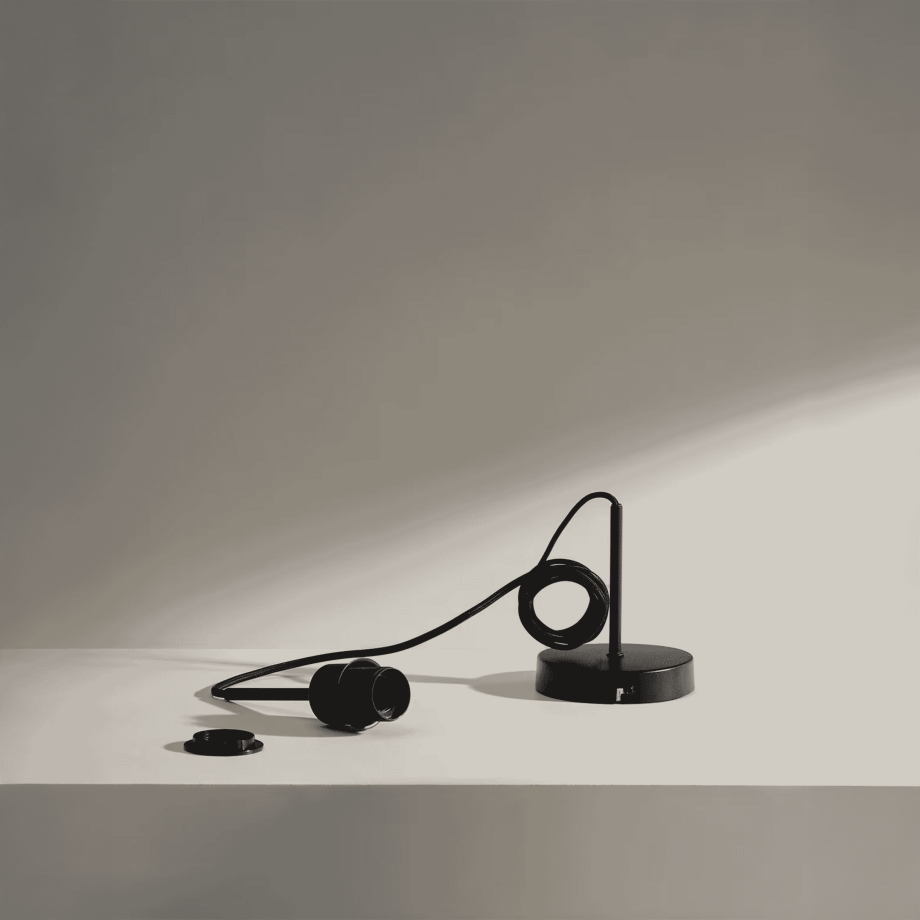 Kave Home Hanglampfitting 'Fulvia' kleur Zwart Kave Home Hanglampfitting 'Fulvia' kleur Zwart afbeelding 1