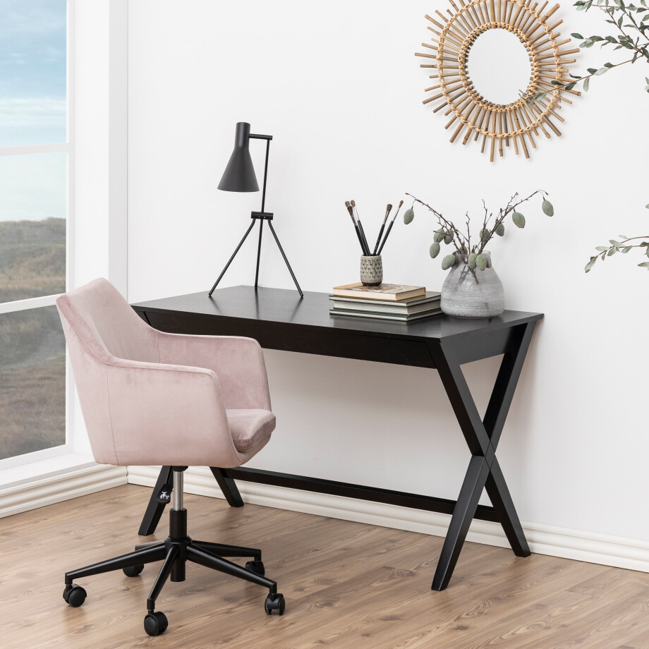 Bureau 'Amelia' kleur zwart afbeelding 1