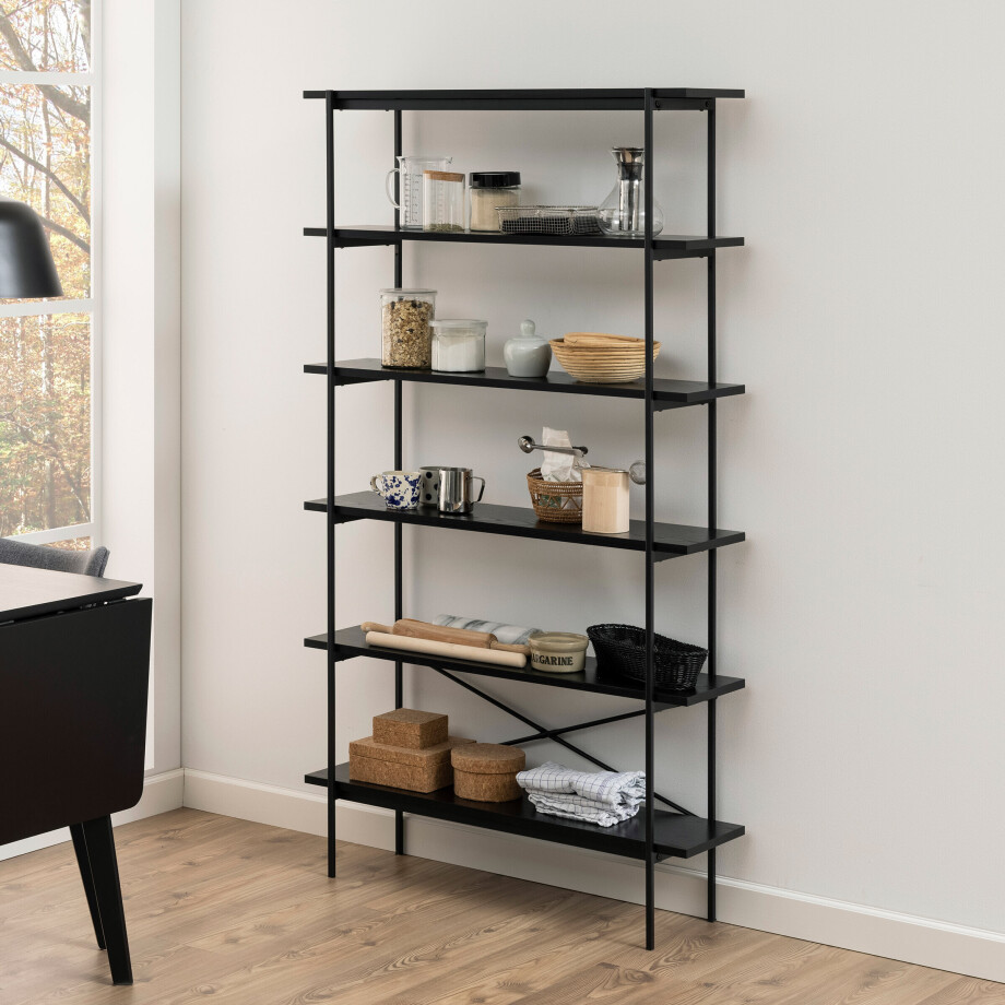 Bendt Wandrek 'Mick' 94 x 172cm, kleur Zwart Bendt Wandrek 'Mick' 94 x 172cm, kleur Zwart afbeelding 1