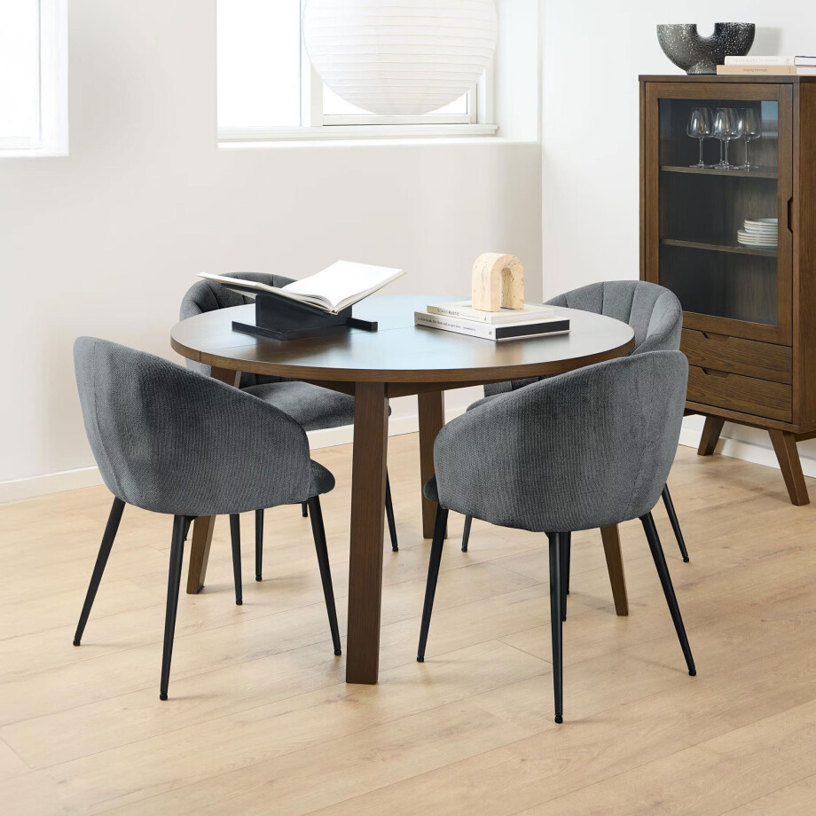 Bendt Ronde Eettafel 'Mads' Eiken, 120cm afbeelding 1