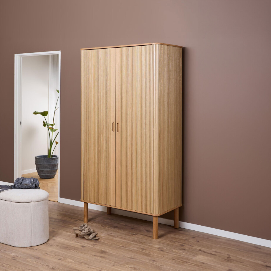 Bendt Kledingkast 'Alandria' Eiken, 200 x 100cm afbeelding 1