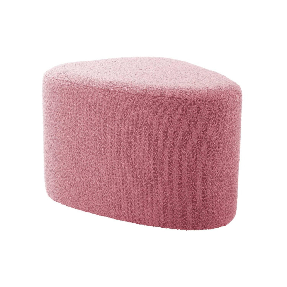 Poef Ada Organic bouclé | LEITMOTIV afbeelding 1