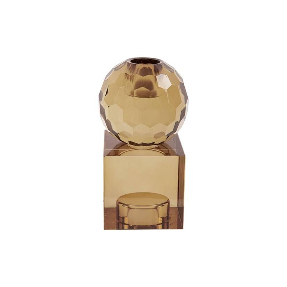 Kandelaar Crystal Art vierkant | Present Time afbeelding 1
