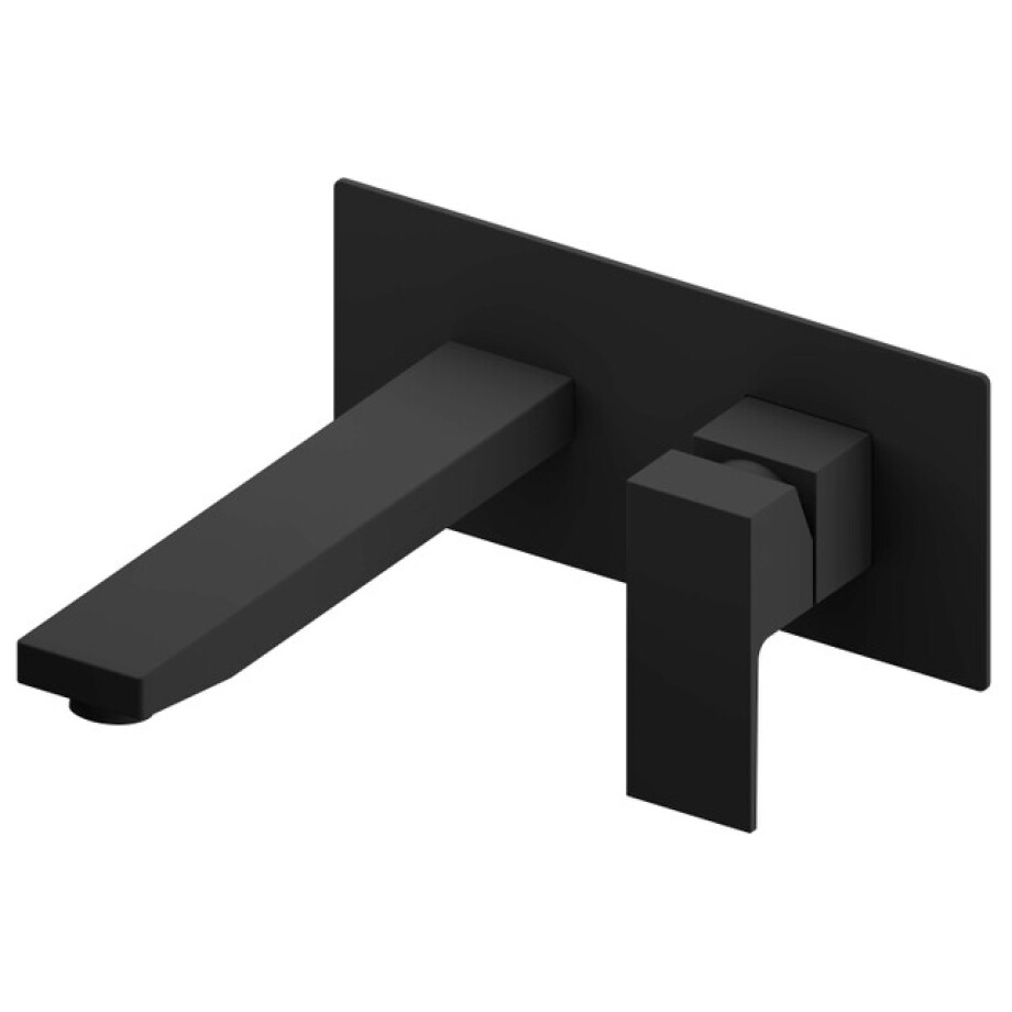 Adema Alcedo inbouw wastafelkraan - vierkant - zwart mat 14653560279 Adema Alcedo inbouw wastafelkraan - vierkant - zwart mat 14653560279 afbeelding 1