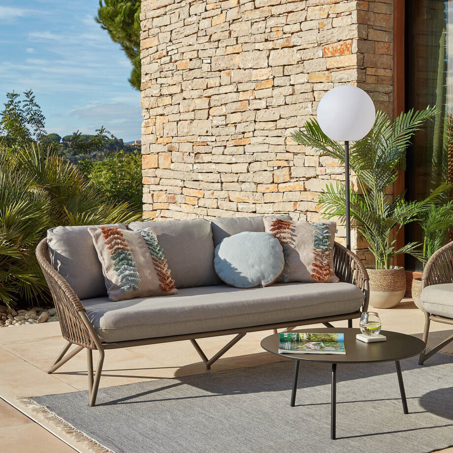 Kave Home Tuinbank 'Branzie' kleur Bruin Kave Home Tuinbank 'Branzie' kleur Bruin afbeelding 1