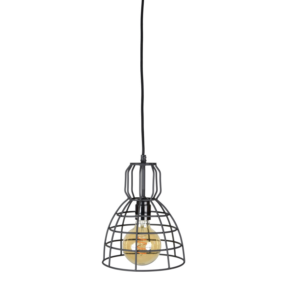 Urban Interiors hanglamp Francis 1-lichts Ø20x28, kleur Vintage Black afbeelding 1