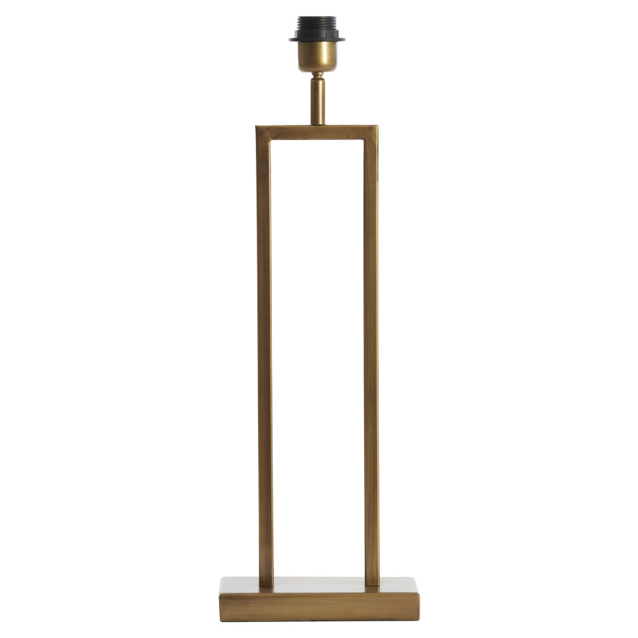 Light & Living Tafellamp 'Shiva' 55cm, kleur Antiek Brons (excl. kap) afbeelding 1