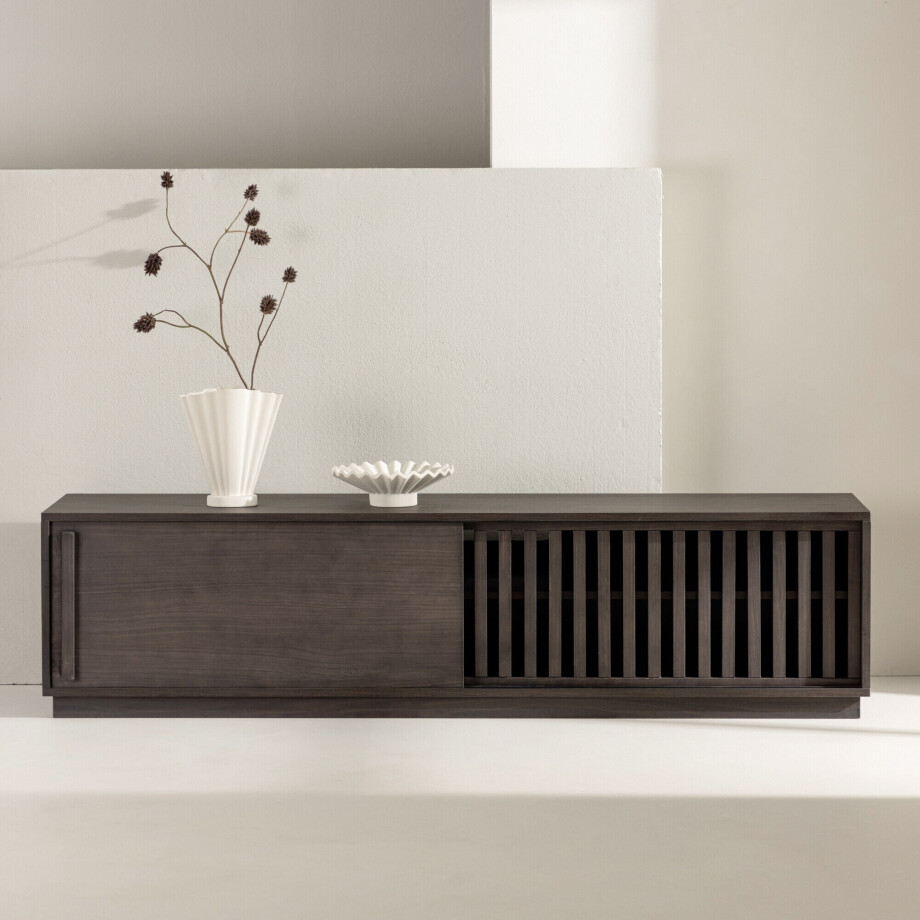 Nohr TV-meubel 'Anas' 180cm, kleur Mokka afbeelding 1