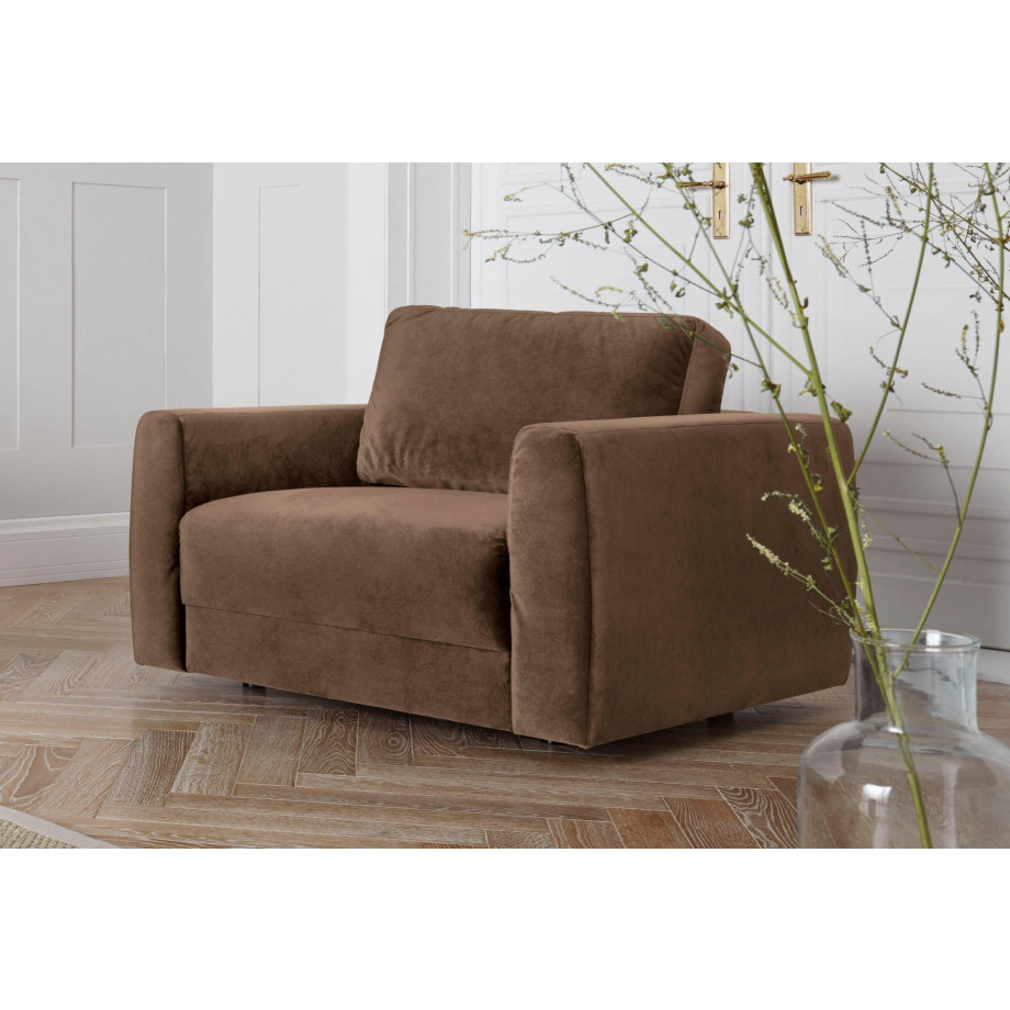 andas Fauteuil Hobro in 3 stofkwaliteiten in vele kleuren, design by morten georgsen (1 stuk) afbeelding 1