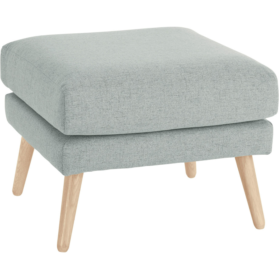andas Hocker Bille met eiken poten, design by morten georgsen afbeelding 1