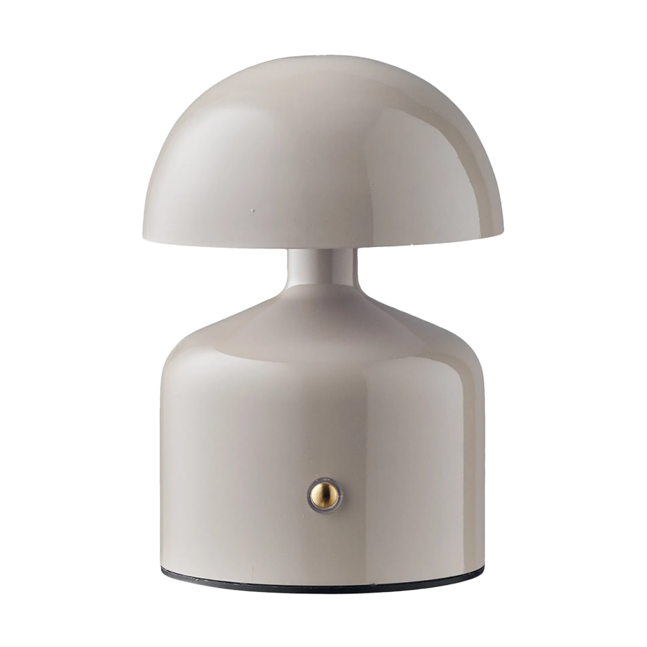 Andrea metalen oplaadbare tafellamp grijs Andrea metalen oplaadbare tafellamp grijs afbeelding 1