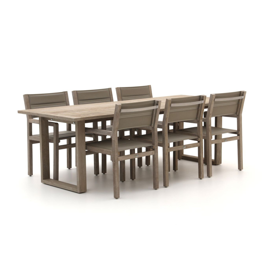 Apple Bee Antigua/Del Mar 240cm dining tuinset 7-delig - Laagste prijsgarantie! afbeelding 1