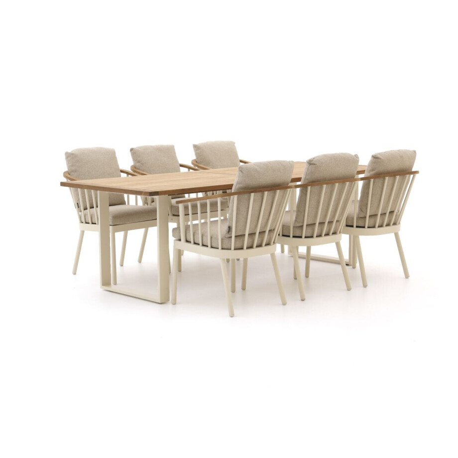 Apple Bee Condor 240cm dining tuinset 7-delig - Laagste prijsgarantie! Apple Bee Condor 240cm dining tuinset 7-delig - Laagste prijsgarantie! afbeelding 1