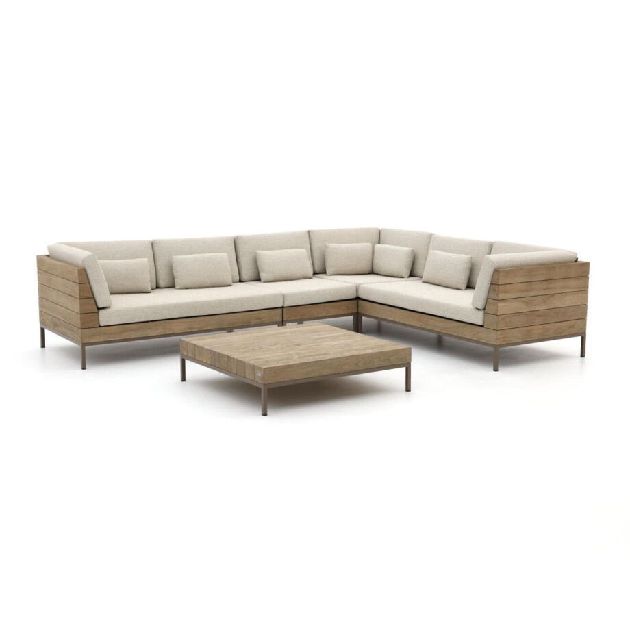 Apple Bee Long Island hoek loungeset 5-delig - Laagste prijsgarantie! Apple Bee Long Island hoek loungeset 5-delig - Laagste prijsgarantie! afbeelding 1