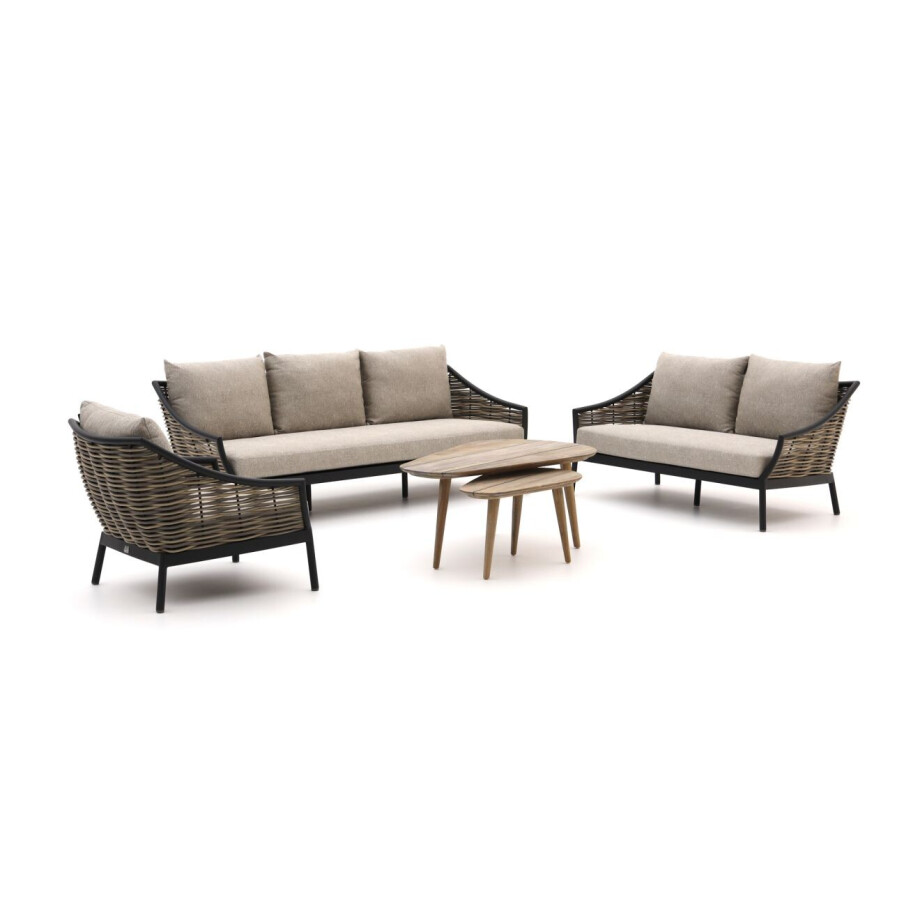Apple Bee Milou/ROUGH-K stoel-bank loungeset 5-delig - Laagste prijsgarantie! afbeelding 1