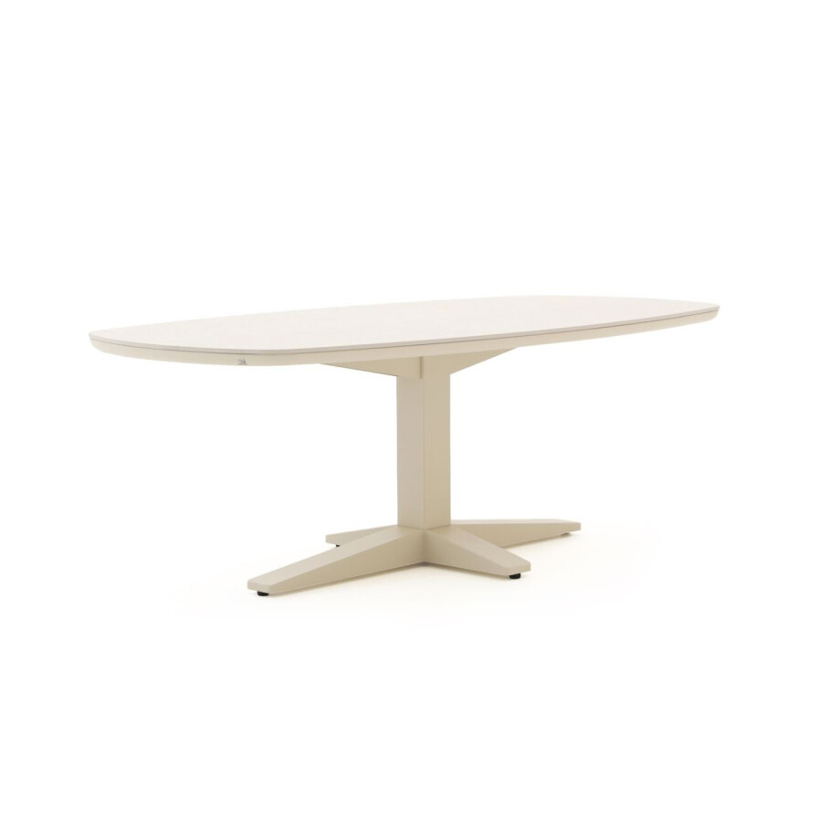 Apple Bee Zanzibar Deens Ovaal dining tuintafel 220x110x77cm - Laagste prijsgarantie! afbeelding 1