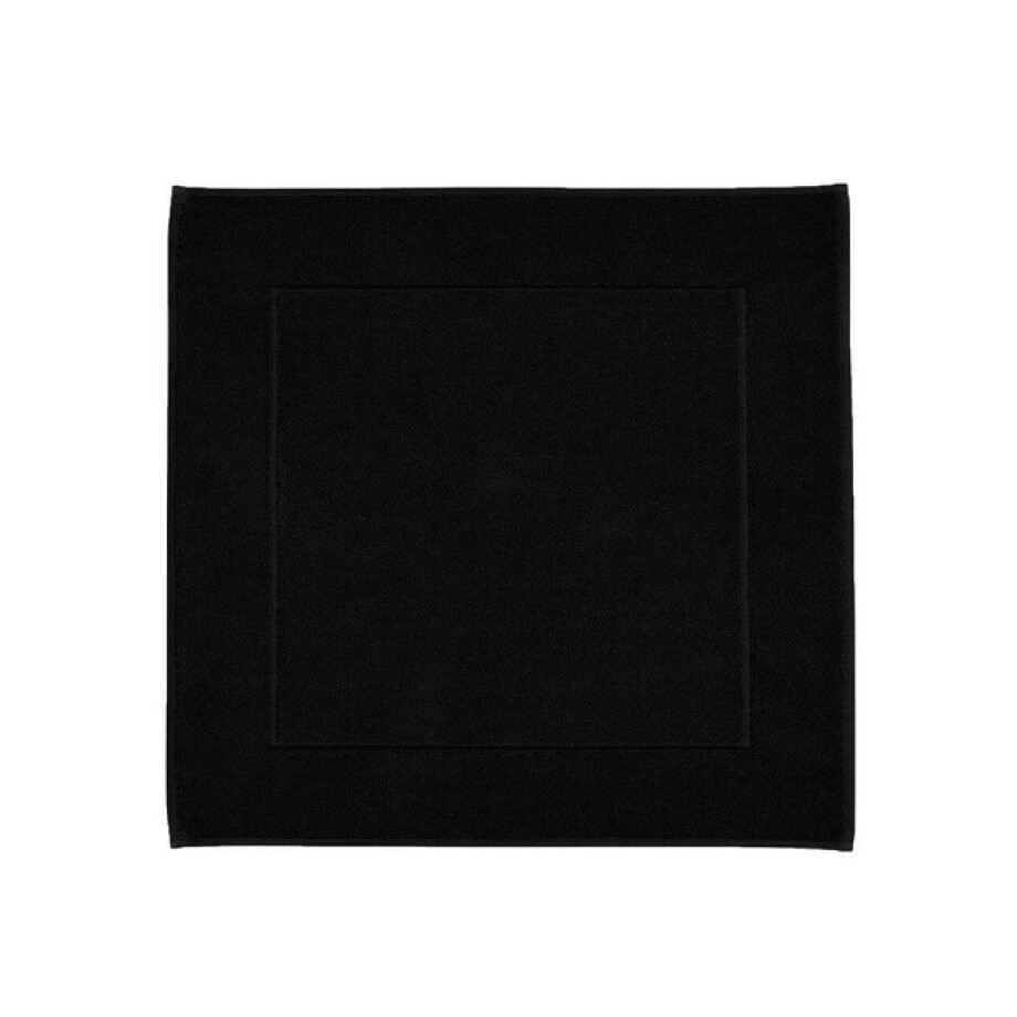Aquanova London Badmat - 60x60cm - Zwart LONBMB-09 Aquanova London Badmat - 60x60cm - Zwart LONBMB-09 afbeelding 1