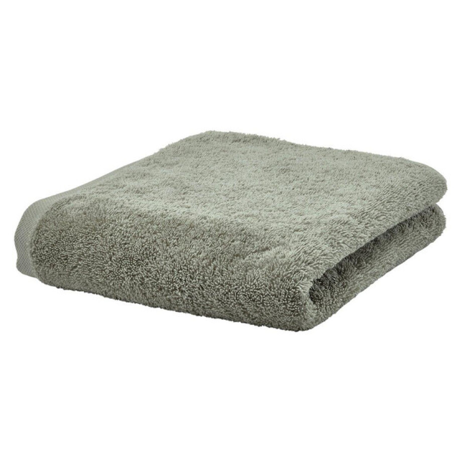 Aquanova Sava - Badlaken - GOTS KATOEN - 100x150 cm - Thyme (groen) SAVTWX-293 afbeelding 1