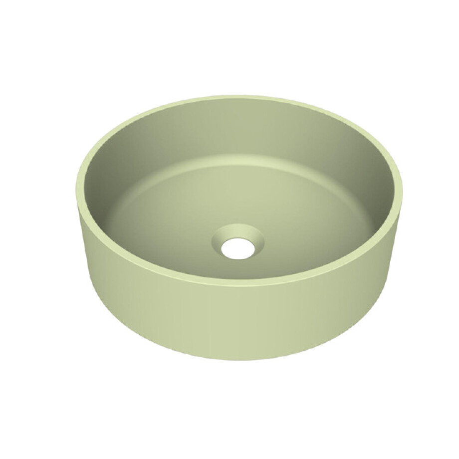 Arcqua Case waskom - rond - 40cm - mat pastel groen WAS706099 afbeelding 1