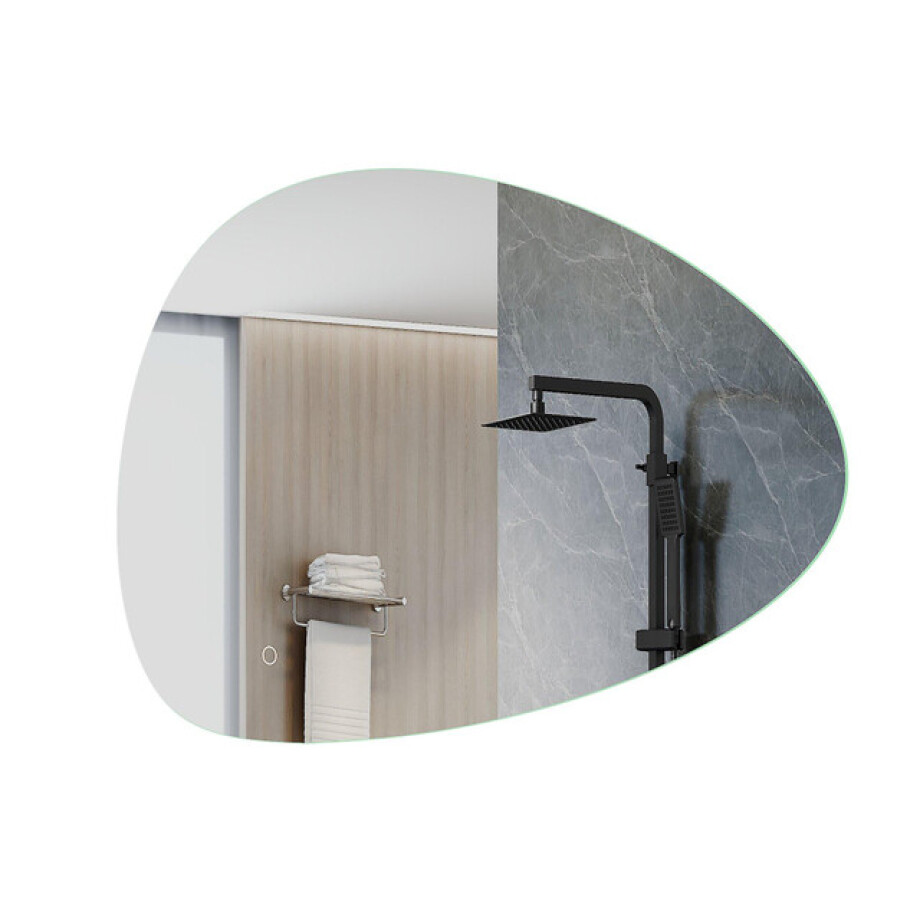 Arcqua Rocker Spiegel - 80x55cm - organisch - backlight LED SPI992072 afbeelding 1