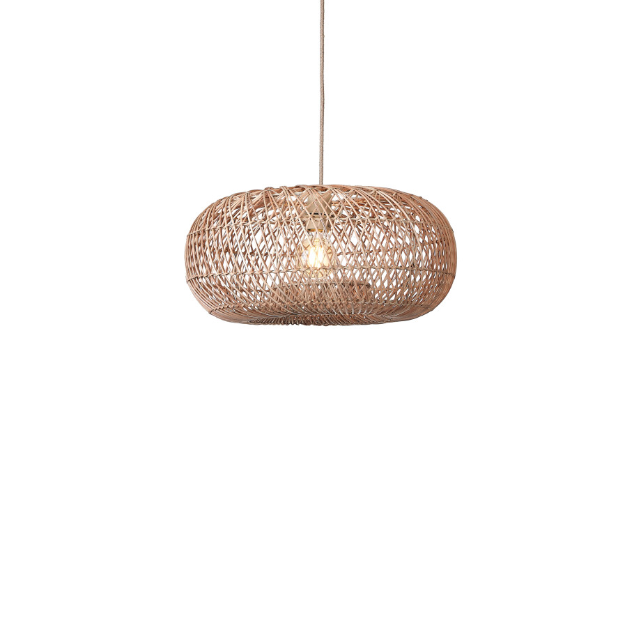 GOOD&MOJO Hanglamp 'Arizona' Bamboe, 50cm, kleur Naturel afbeelding 1