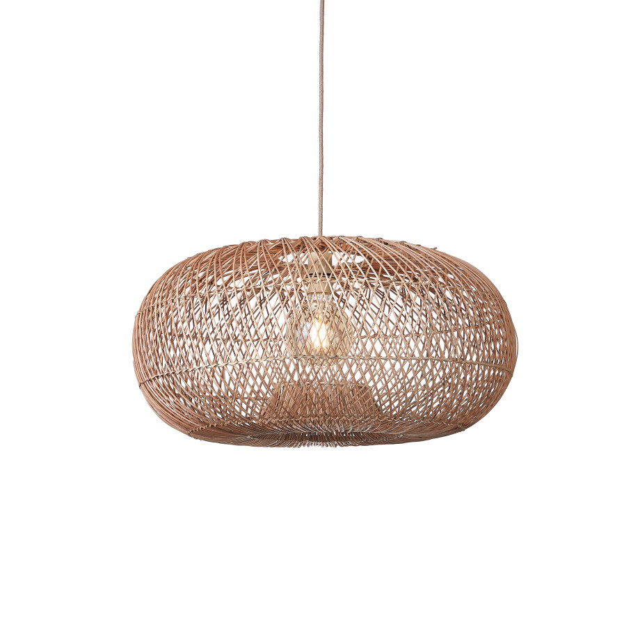 GOOD&MOJO Hanglamp 'Arizona' Bamboe, 70cm, kleur Naturel afbeelding 1