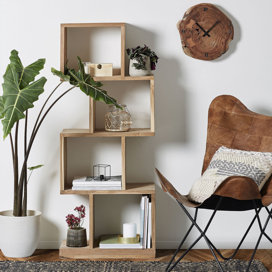Kave Home Wandrek 'Aroba' 132cm hoog, kleur naturel afbeelding 1