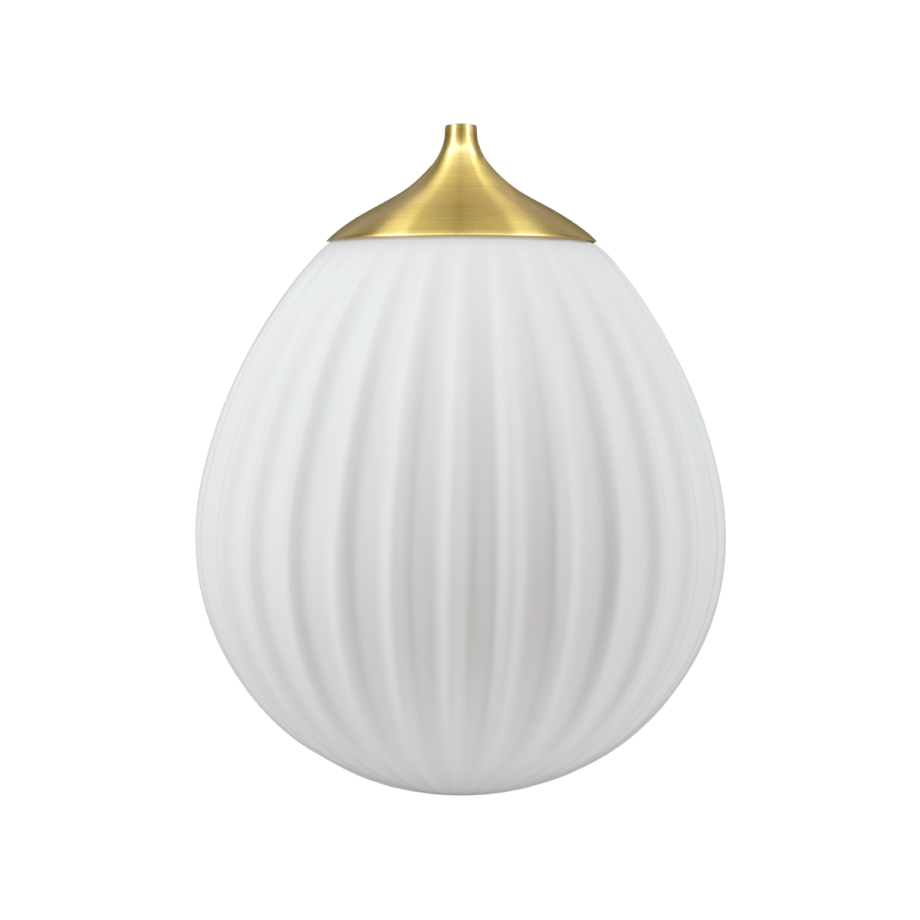 Around the world lampenkap mini  - brushed Brass afbeelding 1