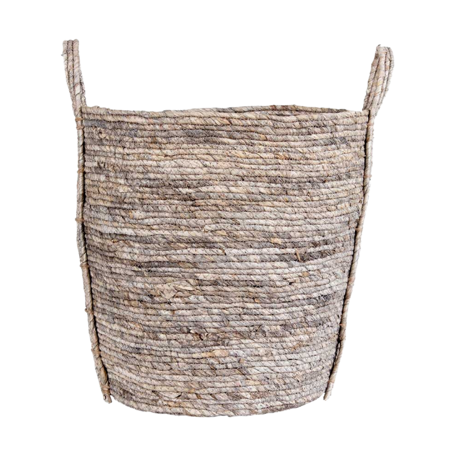 Hailey opbergmand grijs - Ø 41 x 41 cm Hailey opbergmand grijs - Ø 41 x 41 cm afbeelding 1