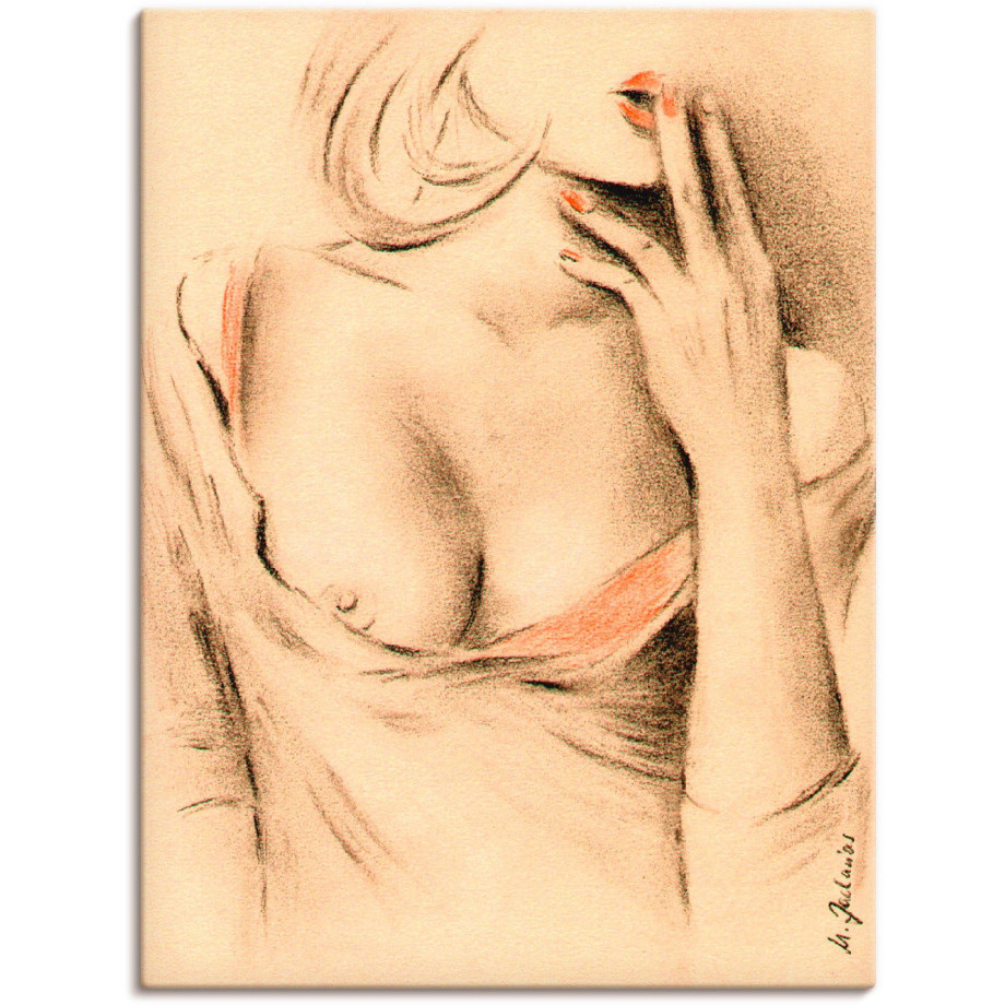 Artland Artprint Aphrodite de moderne als artprint op linnen, poster, muursticker in verschillende maten afbeelding 1