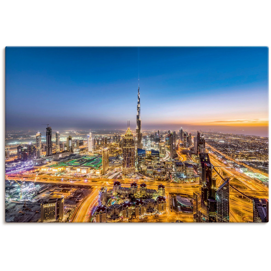 Artland Artprint op linnen Dubai IV gespannen op een spieraam afbeelding 1