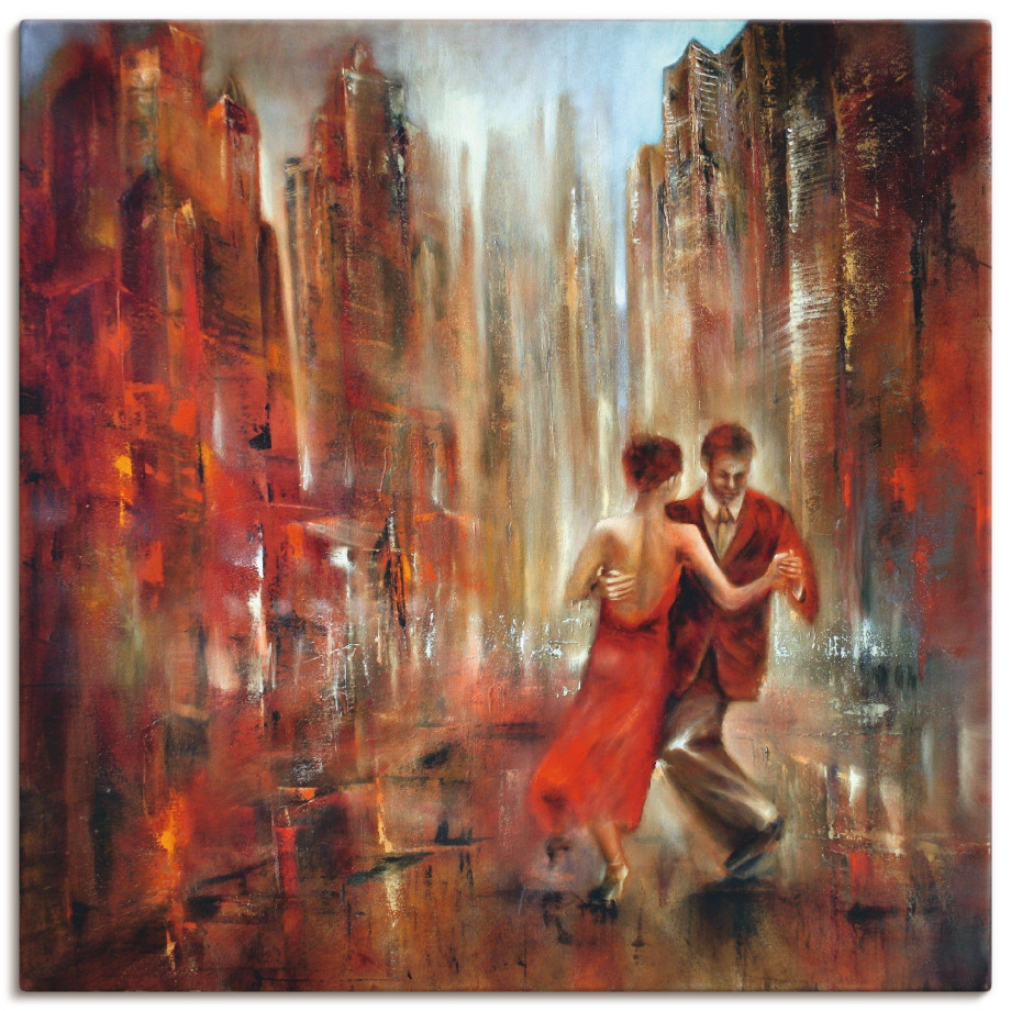 Artland Artprint Tango als artprint van aluminium, artprint voor buiten, artprint op linnen, poster in verschillende maten. maten afbeelding 1