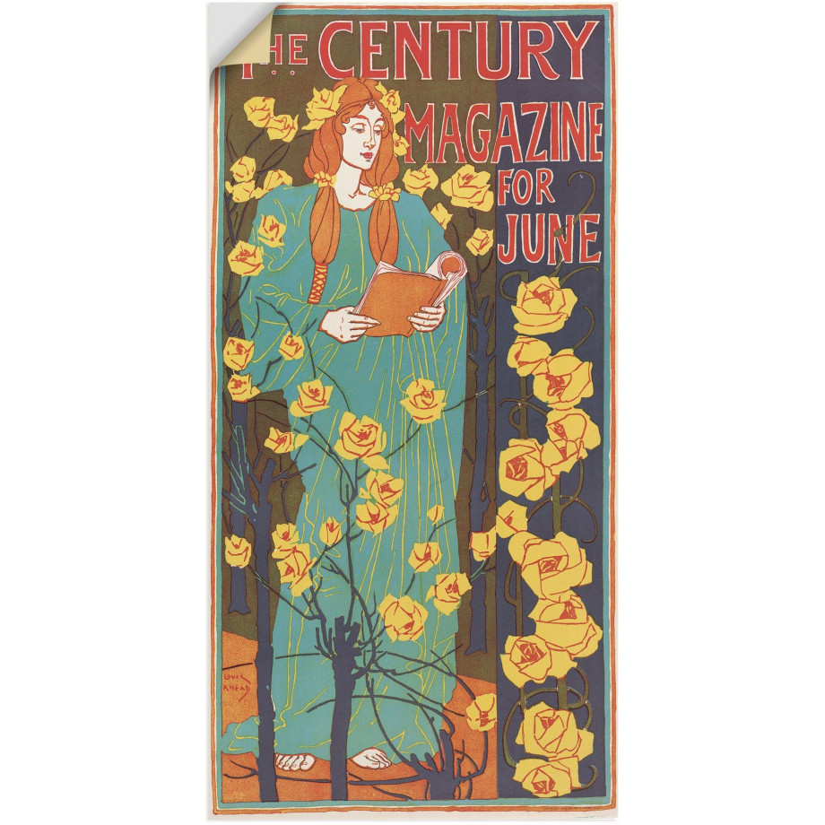 Artland Artprint The Century Magazine: June als poster, muursticker in verschillende maten afbeelding 1