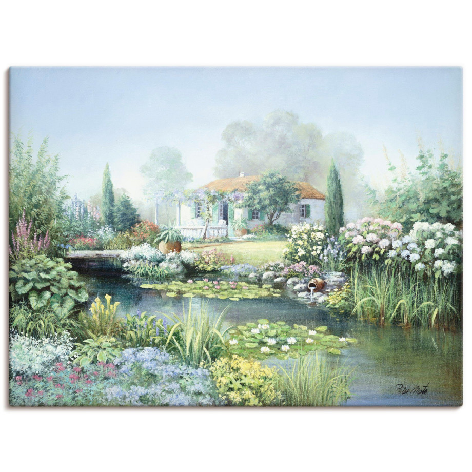 Artland Artprint Tuin van de schat als artprint op linnen, poster in verschillende formaten maten afbeelding 1