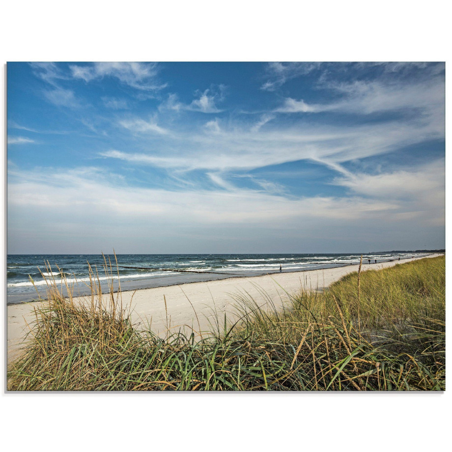 Artland Print op glas Vakantiegevoel strand in verschillende maten afbeelding 1