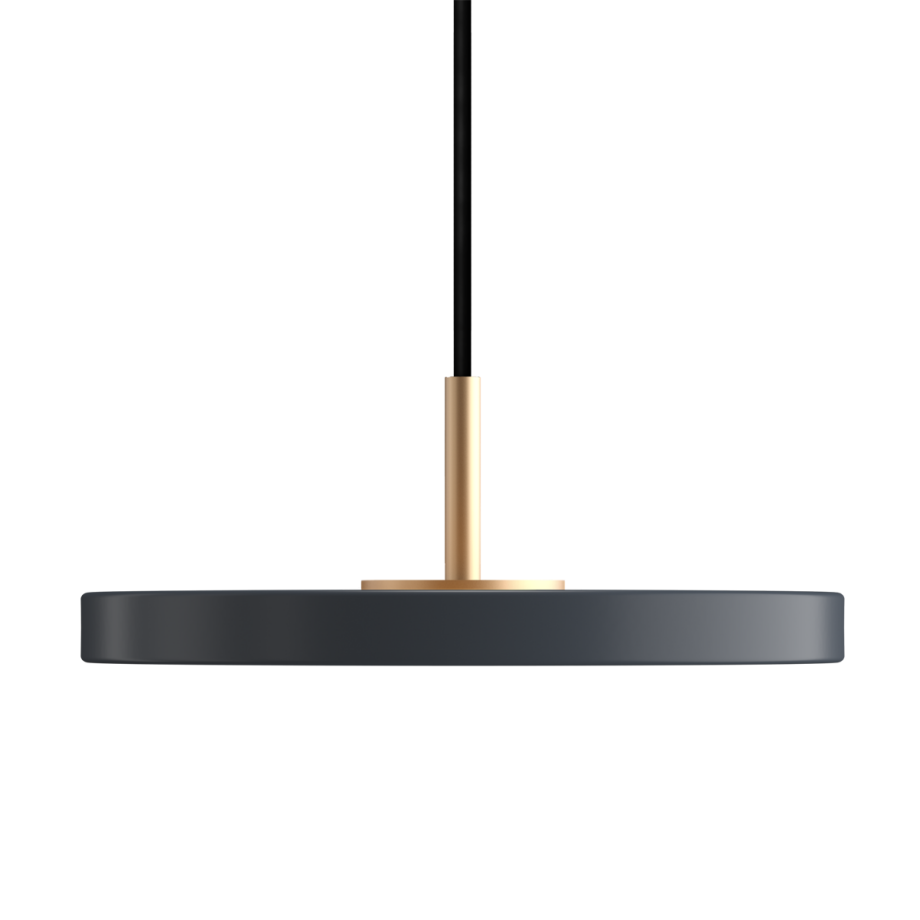 Asteria micro hanglamp anthracite grey - met koordset - Ø 15 cm Asteria micro hanglamp anthracite grey - met koordset - Ø 15 cm afbeelding 1