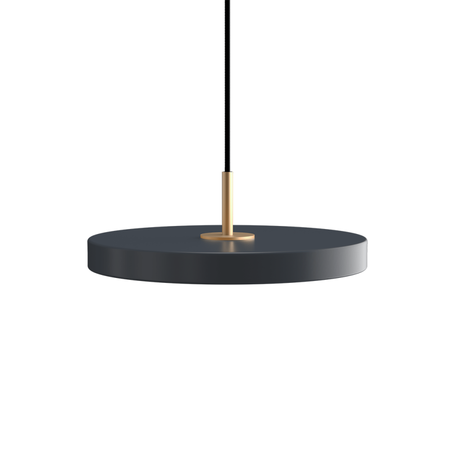 Asteria Plus Mini hanglamp anthracite grey - met koordset - Ø31 cm Asteria Plus Mini hanglamp anthracite grey - met koordset - Ø31 cm afbeelding 1