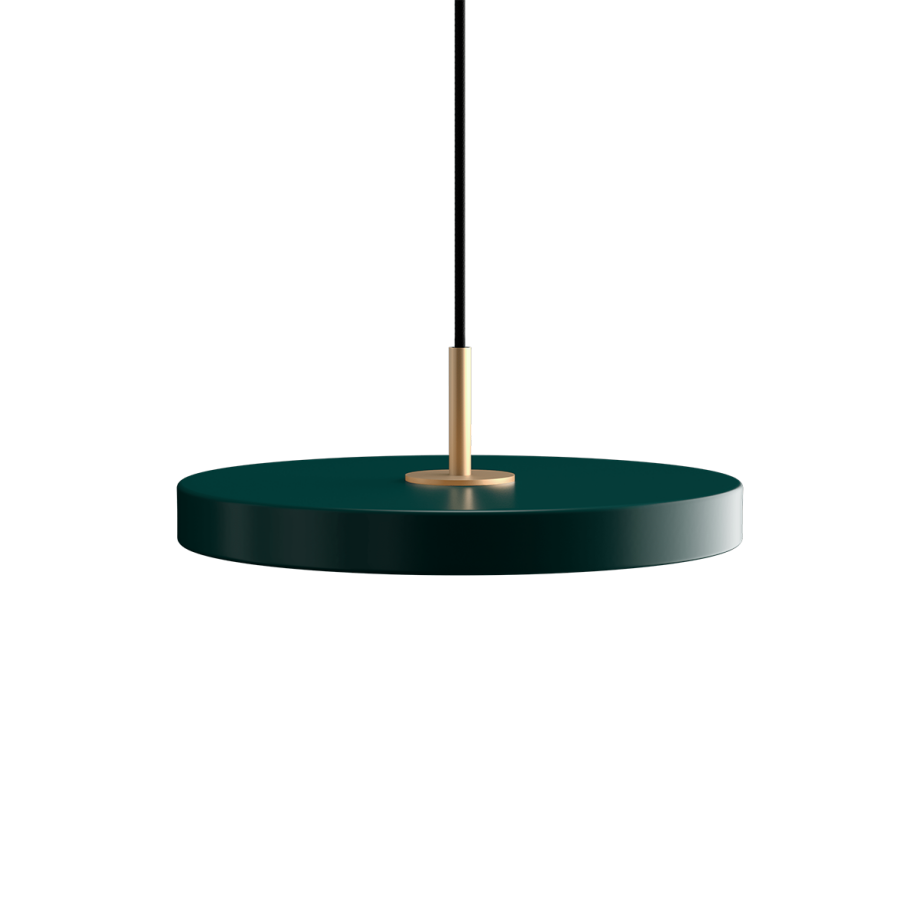 Asteria Plus Mini hanglamp forest green - met koordset - Ø 31 cm Asteria Plus Mini hanglamp forest green - met koordset - Ø 31 cm afbeelding 1