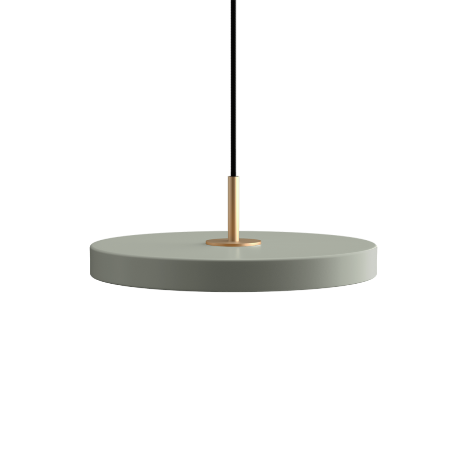 Asteria Plus Mini hanglamp nuance olive - met koordset - Ø31 cm Asteria Plus Mini hanglamp nuance olive - met koordset - Ø31 cm afbeelding 1