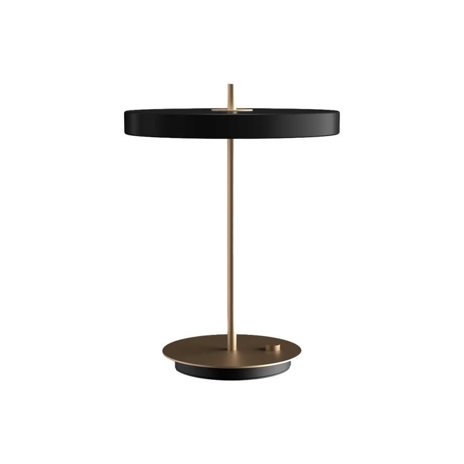 Asteria table black - Ø 31 x 41,5 cm afbeelding 1