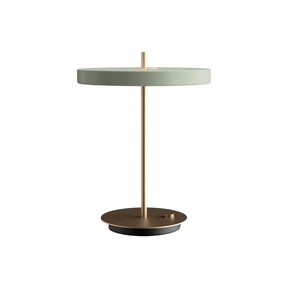 Asteria table nuance olive - Ø 31 x 41,5 cm afbeelding 1