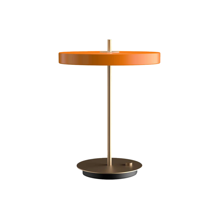 Asteria table nuance orange - Ø 31 x 41,5 cm afbeelding 1