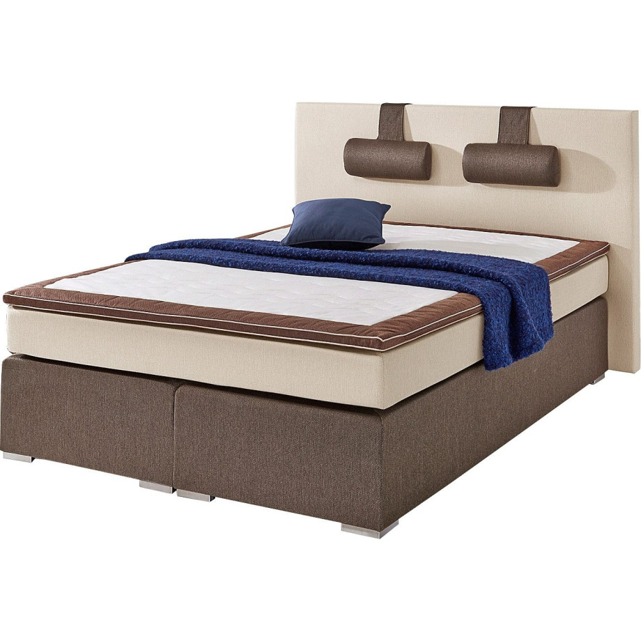 ATLANTIC home collection Boxspring Rick met bonell-binnenveringsmatras, incl. topmatras afbeelding 1