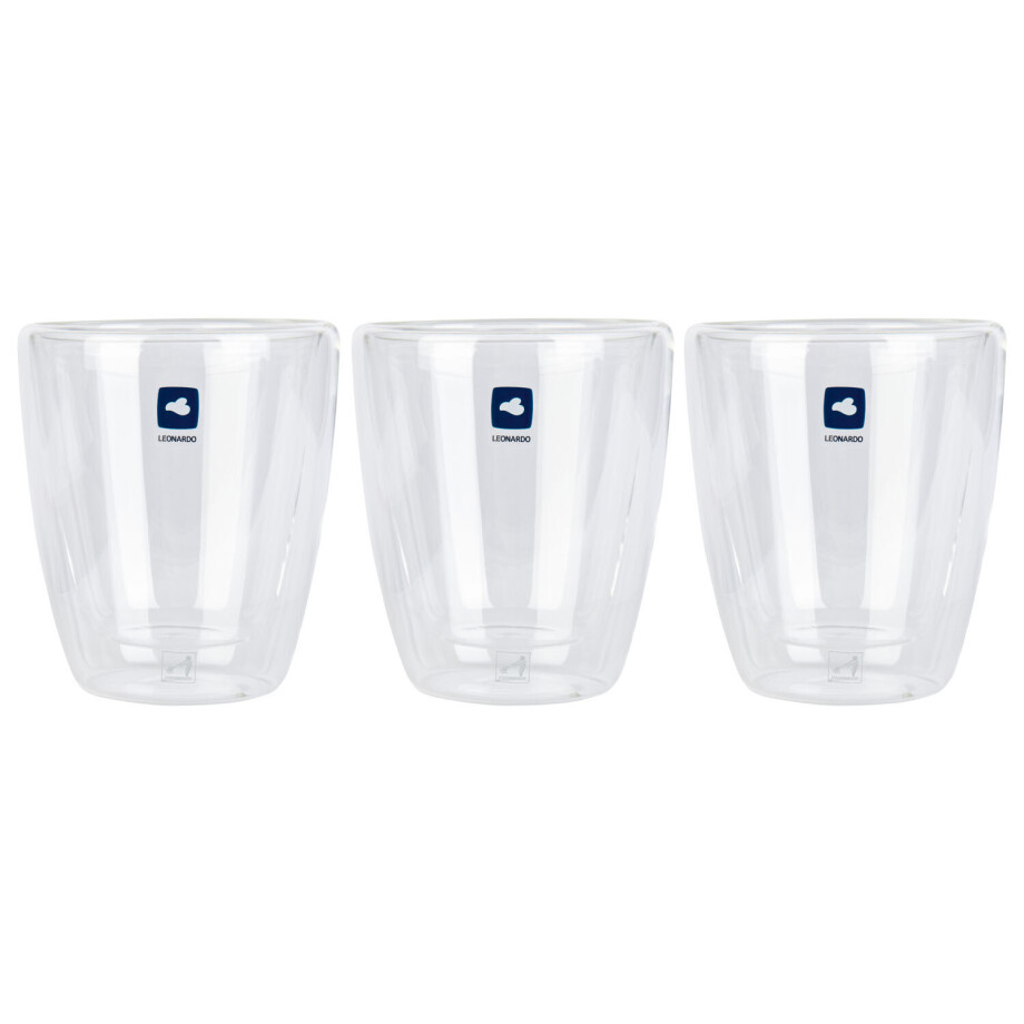 Leonardo Dubbelwandige glazen (Cappuccino) afbeelding 