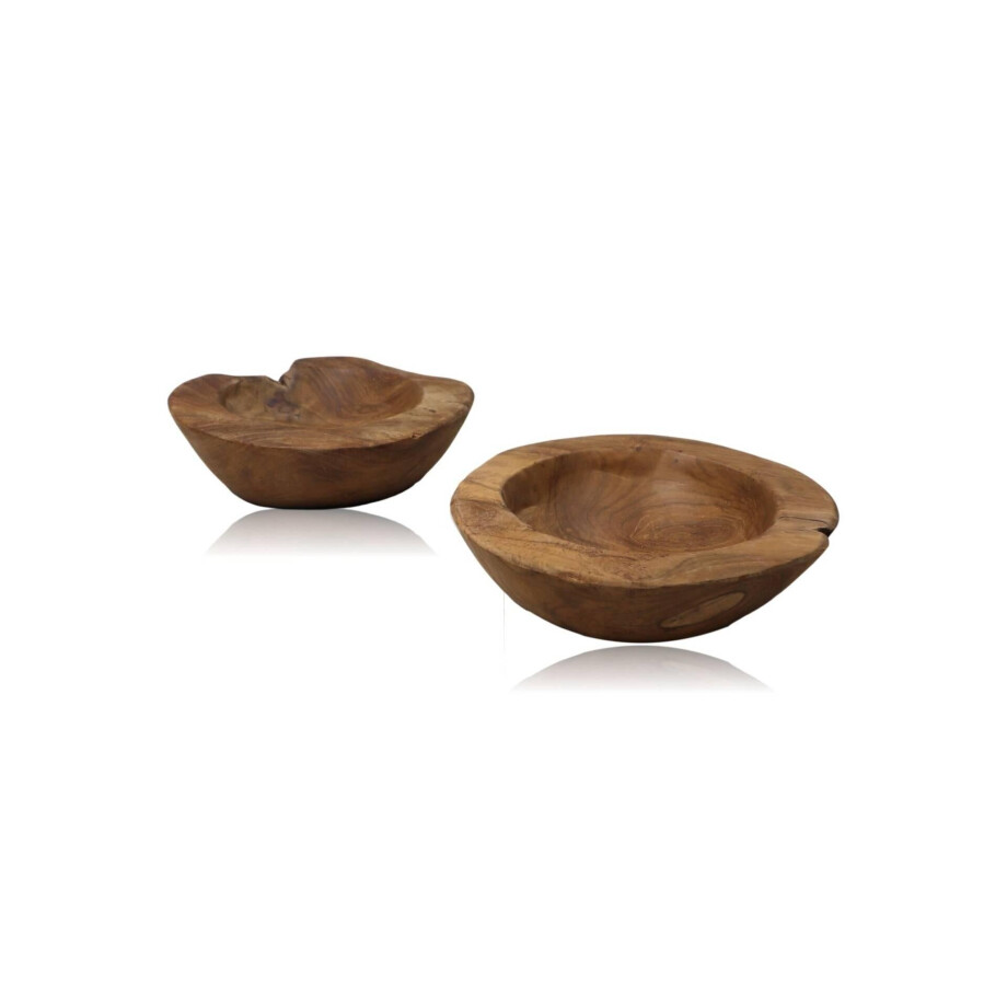 Set van 2 fruitschalen Slavoi | HSM Collection afbeelding 1