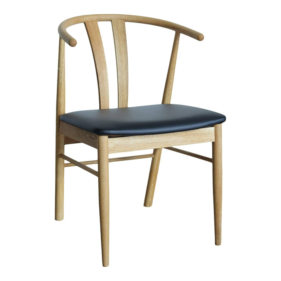 Set van 2 eetkamerstoelen Artenara eikenhout | House Nordic afbeelding 1