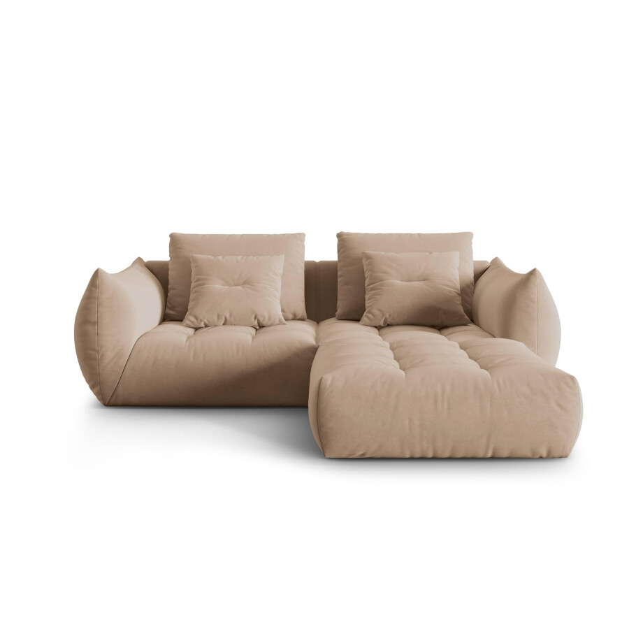 Hoekbank Bloom 3-zits velvet | Micadoni Hoekbank Bloom 3-zits velvet | Micadoni afbeelding 1